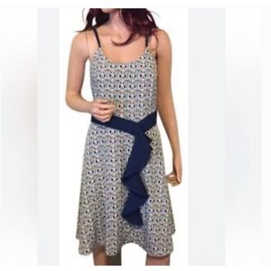 Liberty of London for Target Ruffle Front Sundress Teal Blue US Size 6